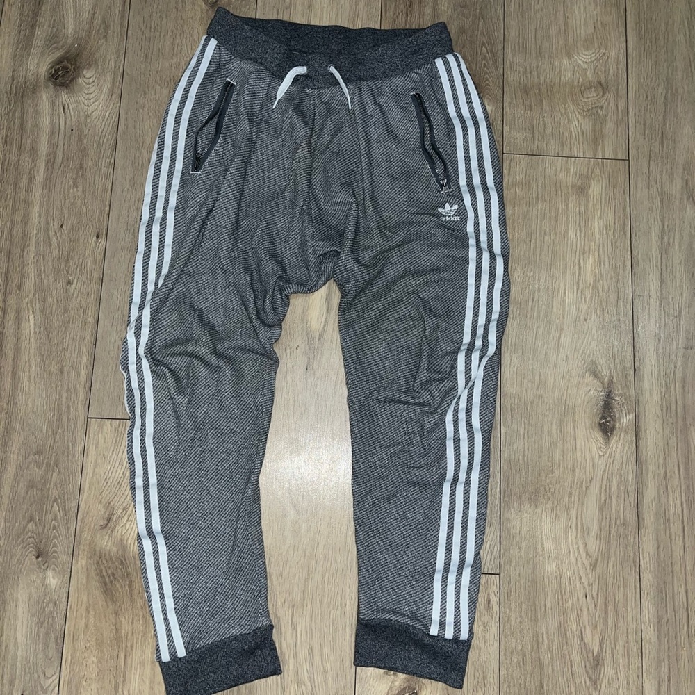 Adidas embroidered sweat pants